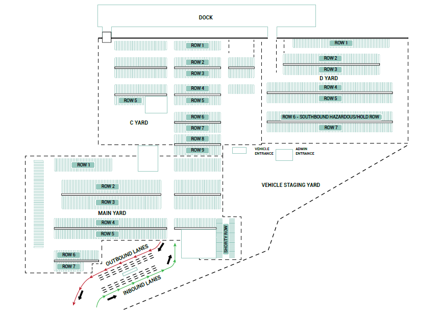 anchorage yard map