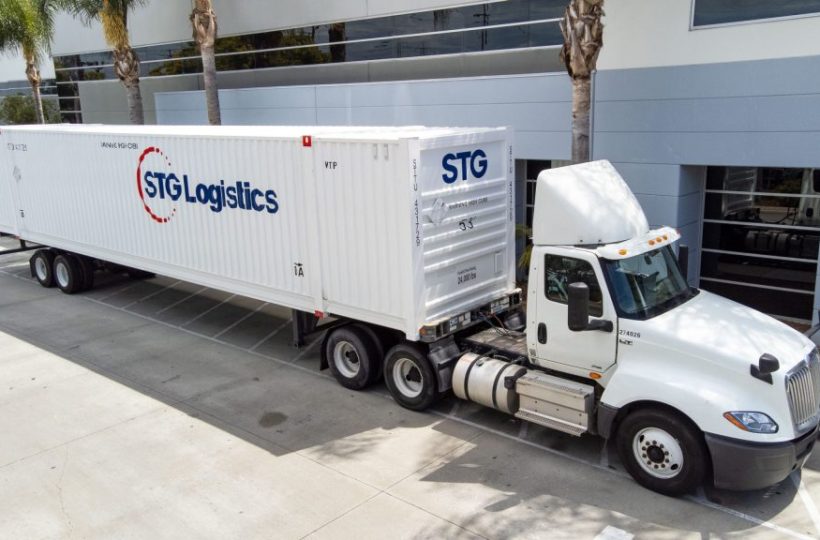 STG Box on Truck